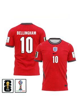 Jude Bellingham 2026 World Cup Soccer Jersey Away